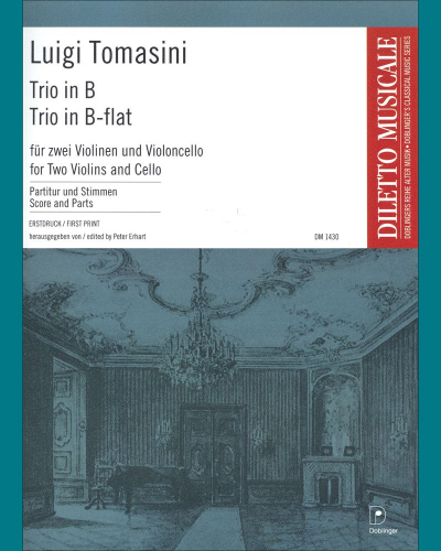 Trio in B-flat major — Luigi Tomasini