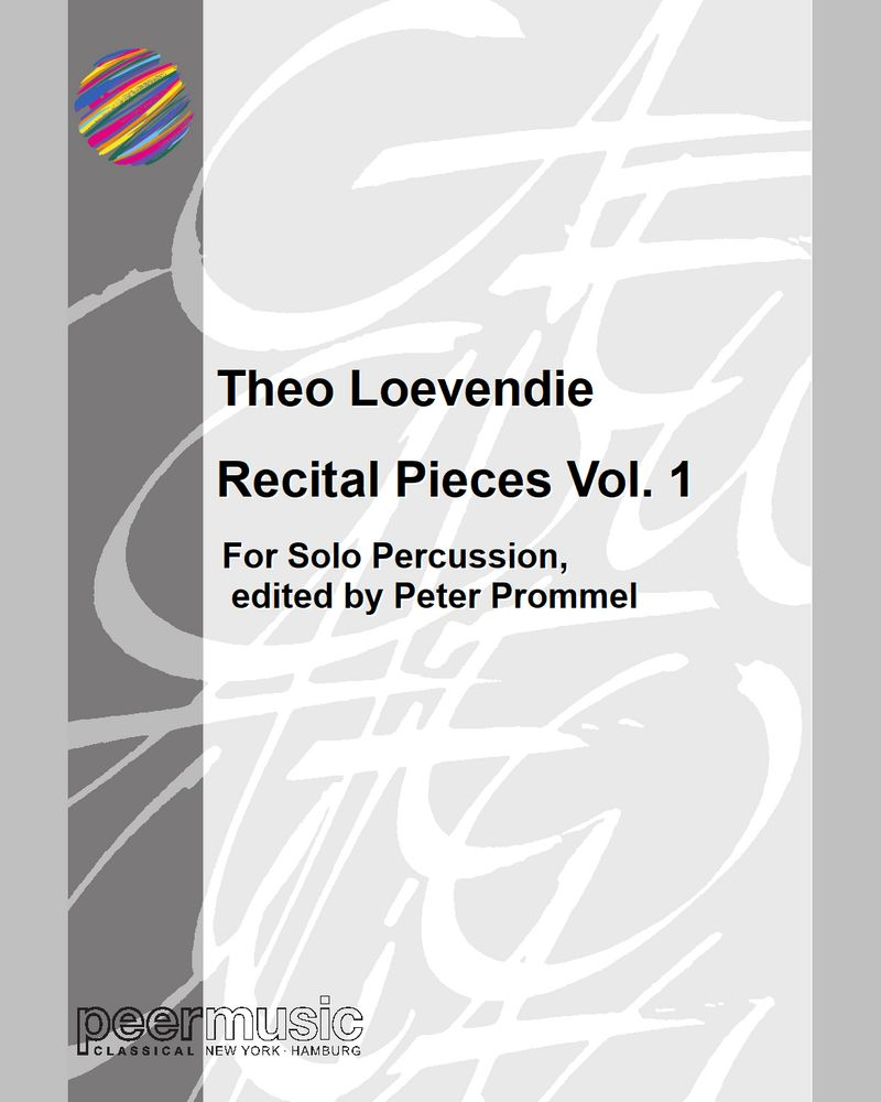 Recital Pieces Vol. 1 — Theo Loevendie