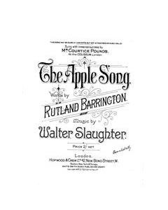 The Apple Song — Walter Slaughter