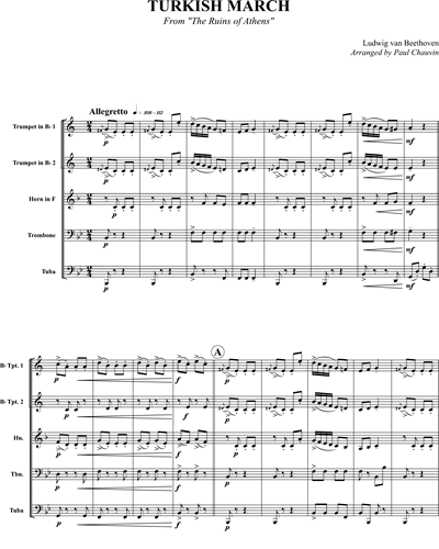Turkish March (from 'The Ruins of Athens') — Ludwig van Beethoven