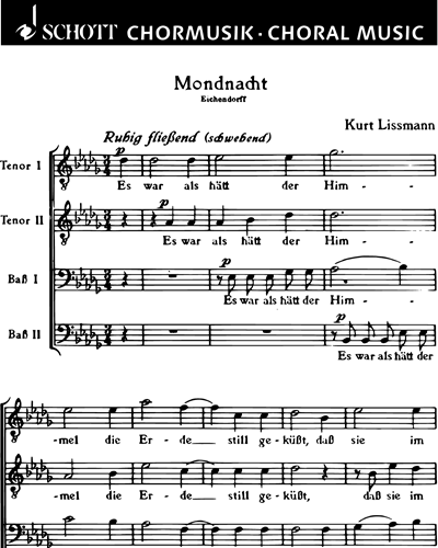 Mondnacht — Kurt Lissmann