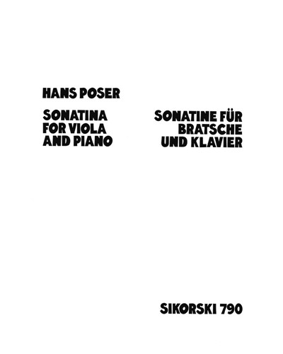 Sonatina, op. 54/3 — Hans Poser