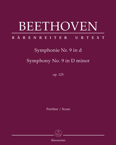Symphony No. 9 in D minor, op. 125 — 贝多芬