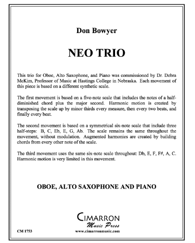 Neo Trio — Don Bowyer