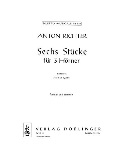6 Pieces — Anton Richter