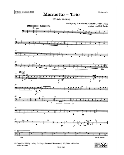 Two Movements — 莫扎特