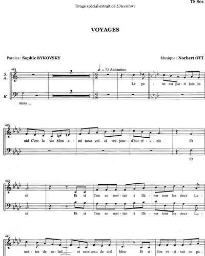 Voyages - from L'Aventure — Norbert Ott