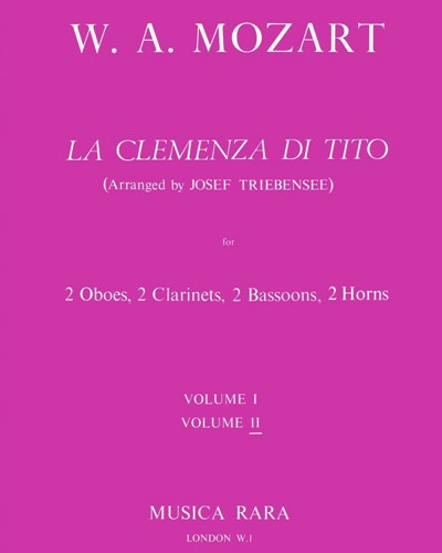 La Clemenza di Tito, K. 621 — 莫扎特