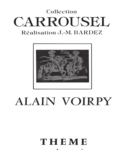 Thème pour alto et piano — Alain Voirpy
