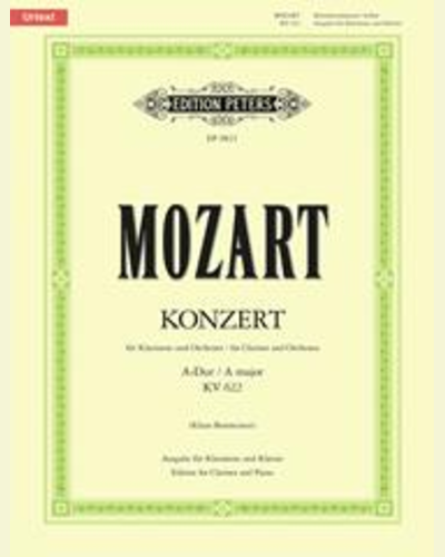 Clarinet Concerto in A K.622 — 莫扎特