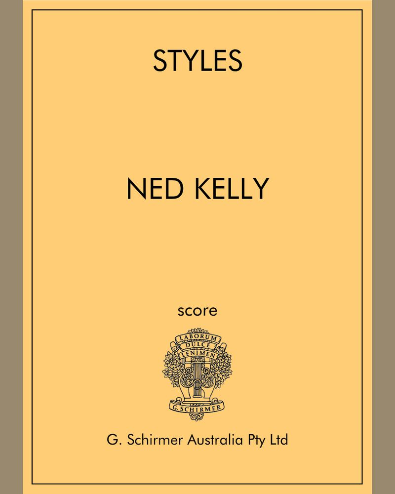 Ned Kelly — Luke Styles