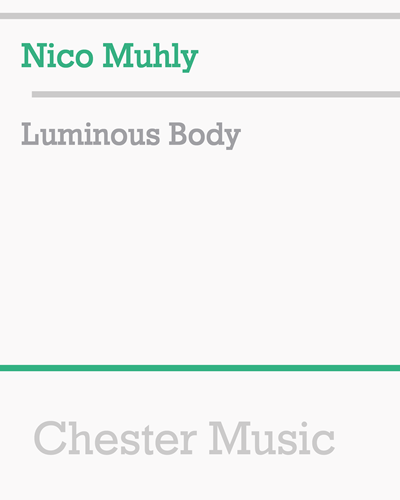 Luminous Body — 尼科·穆利