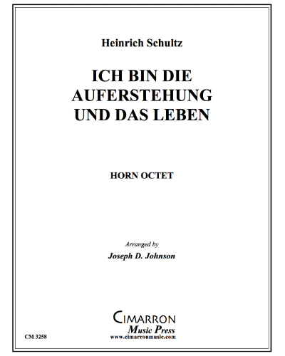 Ich bin die auferstehung und das leben — 许茨