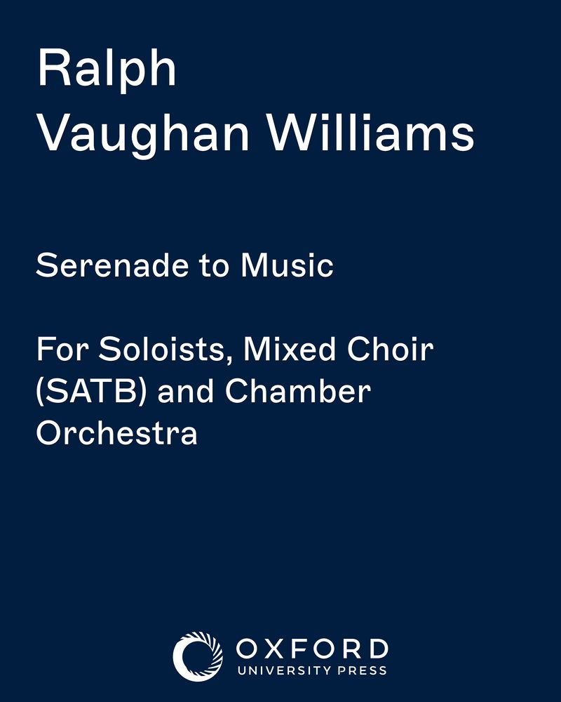 Serenade to Music — Ralph Vaughan Williams