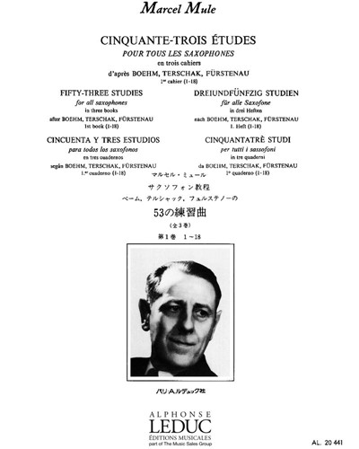 Fifty-three Études, Book 1 (Nos. 1-18) — Marcel Mule