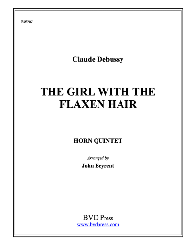 The Girl with the Flaxen Hair, op. 117 no. 8 — 德彪西