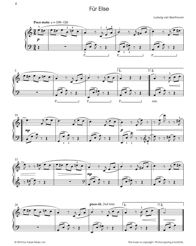 Für Elise — 贝多芬
