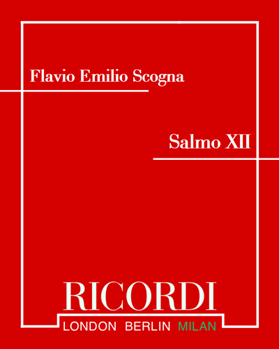 Salmo XII — Flavio Emilio Scogna