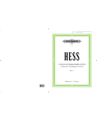 5 Duos — Willy Hess