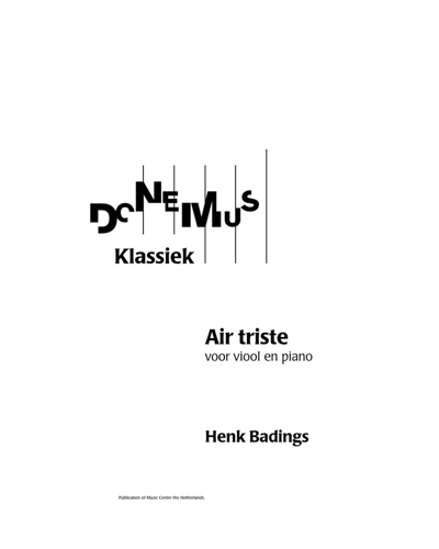 Air Triste — Henk Badings