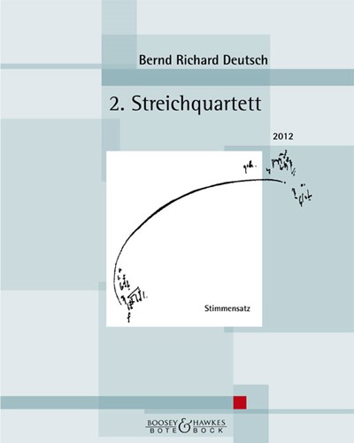 String Quartet No. 2, op. 34 — Bernd Richard Deutsch