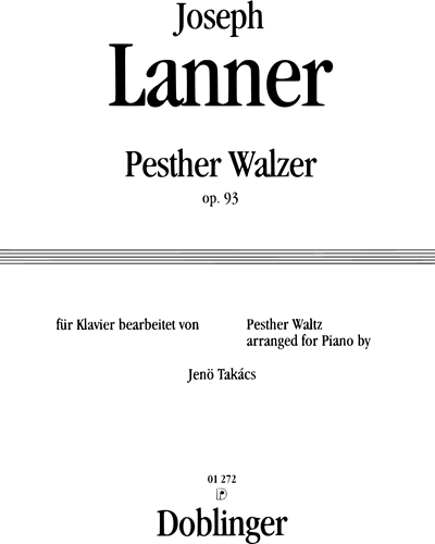 Pesther Walzer, op. 93 — 约瑟夫·兰纳