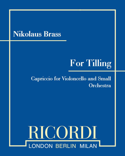 For Tilling — Nikolaus Brass