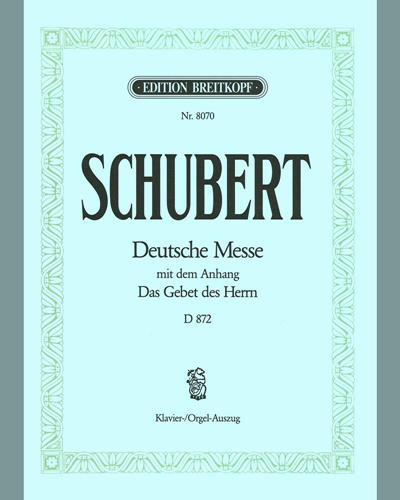 German Mass in F major, D 872 — Franz Schubert