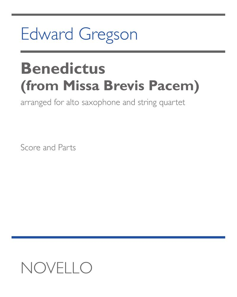 Benedictus (from 'Missa Brevis Pacem') — Edward Gregson