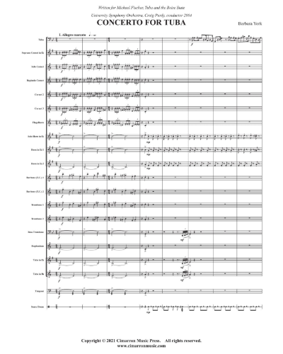 Concerto — Barbara York