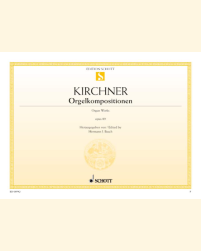Organ Works — Theodor Kirchner
