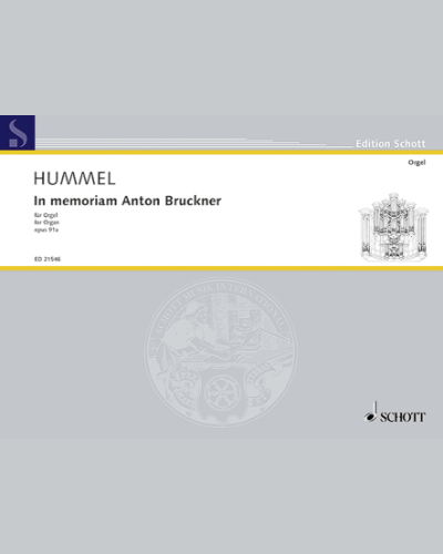 In memoriam Anton Bruckner, op. 91a — Bertold Hummel
