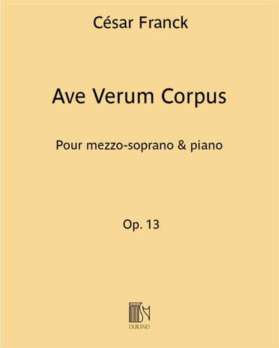 Ave Verum Corpus — 弗兰克