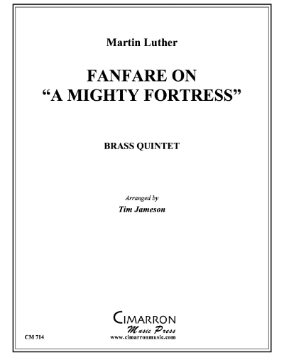 Fanfare on 'A Mighty Fortress' — 马丁·路德