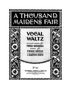 A Thousand Maidens Fair — Franz Doelle