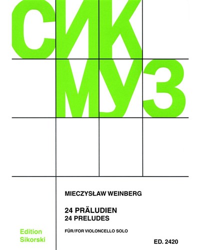 Twenty-four Preludes, op. 100 — Mieczysław Weinberg