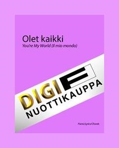 Olet Kaikki (You're My World) — Umberto Bindi