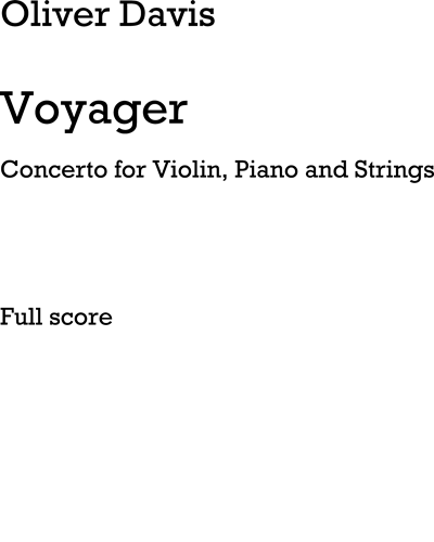 Voyager — Oliver Davis