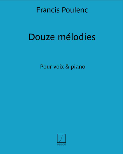 Twelve Songs — 普朗克