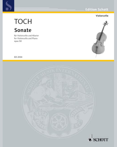 Sonata, op. 50 — 恩斯特·托赫