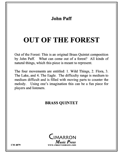 Out of the Forest — John Paff