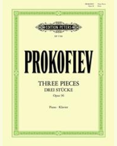 Three Pieces for Piano Op. 96 (1941/42) — 佚名