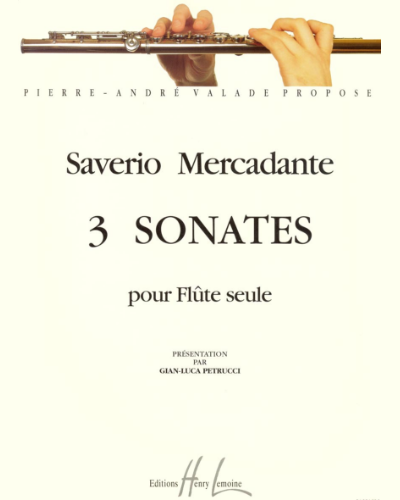 Sonata No. 3 in E major — 梅尔卡丹特