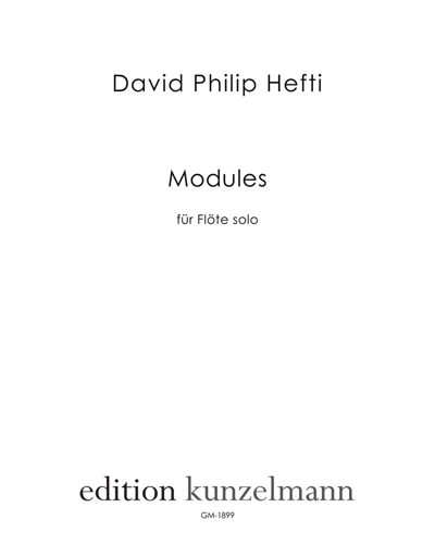 Modules — David Philip Hefti