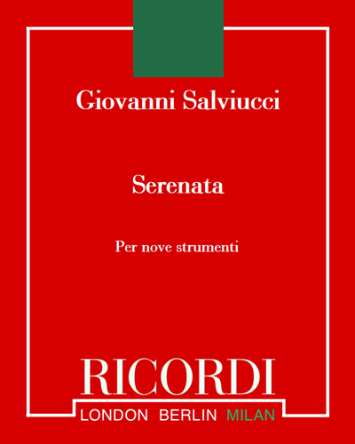 Serenata — Giovanni Salviucci