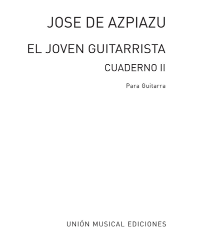 El joven guitarrista, Vol. 2 — José de Azpiazu