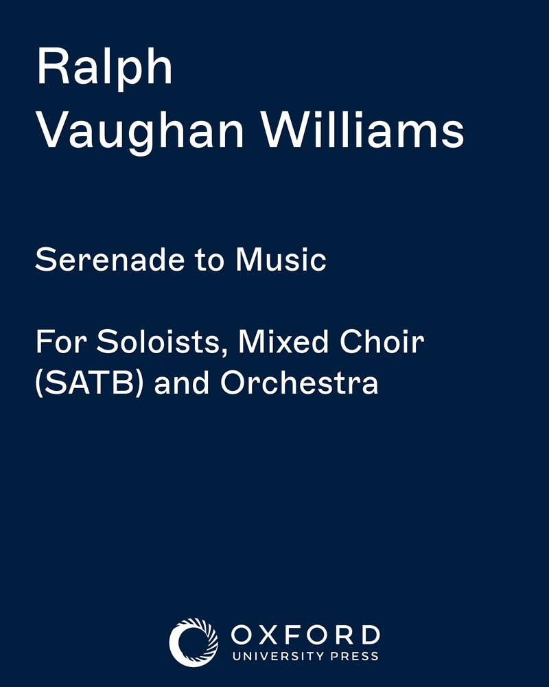 Serenade to Music — 沃恩·威廉斯