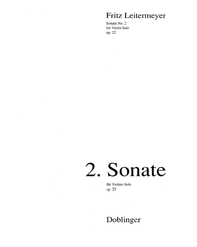 Second Sonata — Fritz Leitermeyer