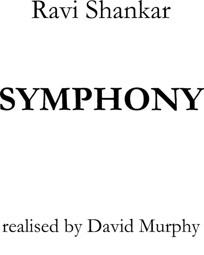 Symphony No. 1 — Ravi Shankar
