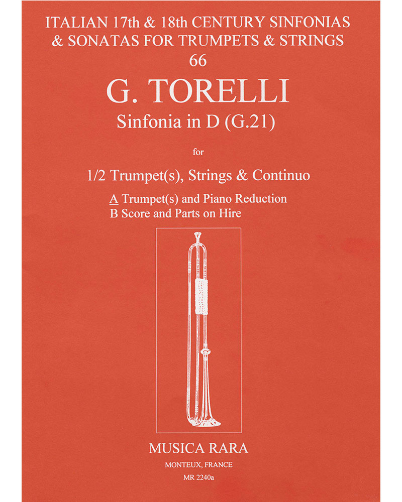 Sinfonia in D, G. 21 — 托雷利
